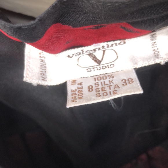 1980s Valentino Studio poppy separates - Picture 5 of 6
